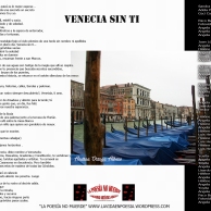Venecia sin ti, poema colectivo del 30/07, "Los Miércoles tampoco muerde"