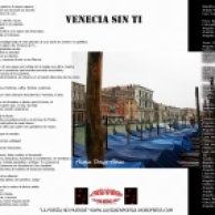 Venecia sin ti, poema colectivo del 30/07, "Los Miércoles tampoco muerde"